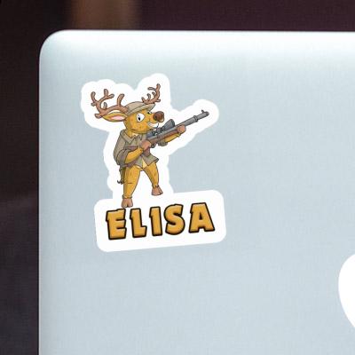 Elisa Sticker Hunter Notebook Image