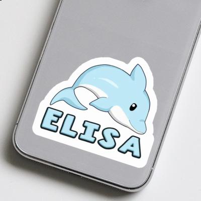 Elisa Aufkleber Delfin Notebook Image