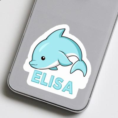 Dolphin Sticker Elisa Image