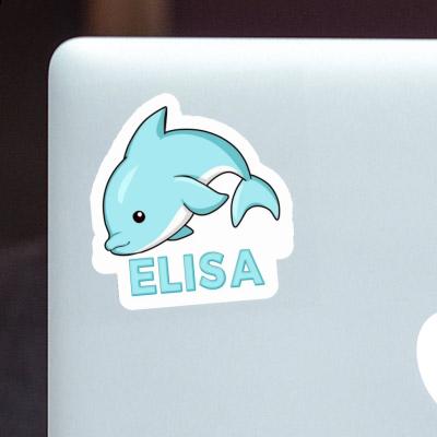 Dolphin Sticker Elisa Image