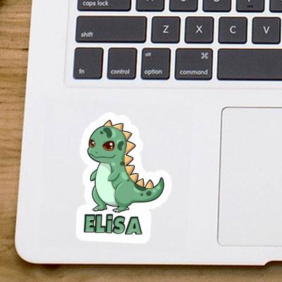 Autocollant Dino Elisa Laptop Image