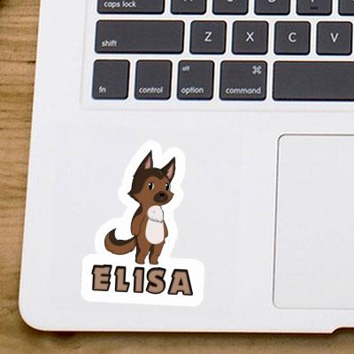 German Sheperd Sticker Elisa Gift package Image