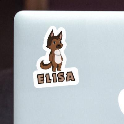 German Sheperd Sticker Elisa Gift package Image