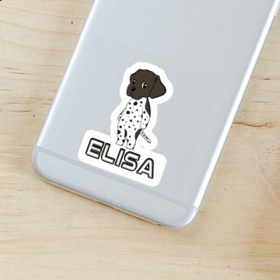 Elisa Sticker Deutsch Kurzhaar Laptop Image