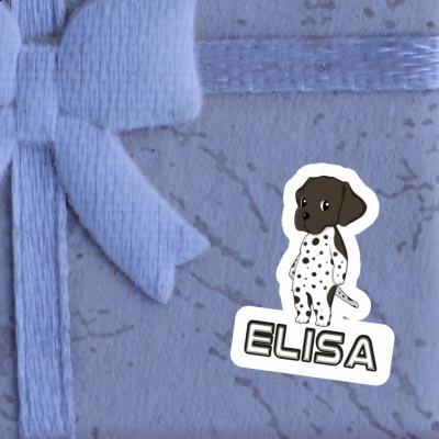 Elisa Autocollant Braque Allemand Image