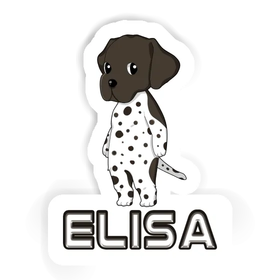 Elisa Sticker Deutsch Kurzhaar Laptop Image