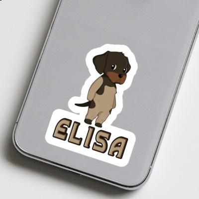 Sticker Elisa Deutsch Drahthaar Image