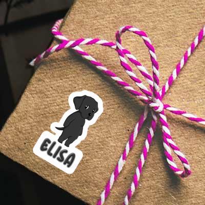 Elisa Sticker Labrador Retriever Gift package Image