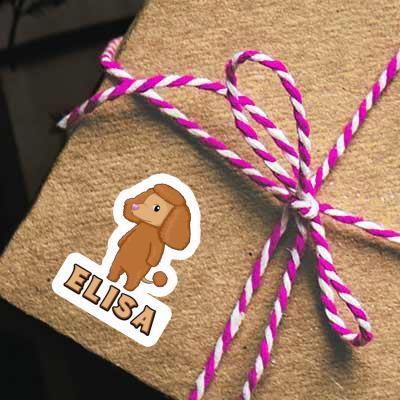 Sticker Elisa Pudel Gift package Image