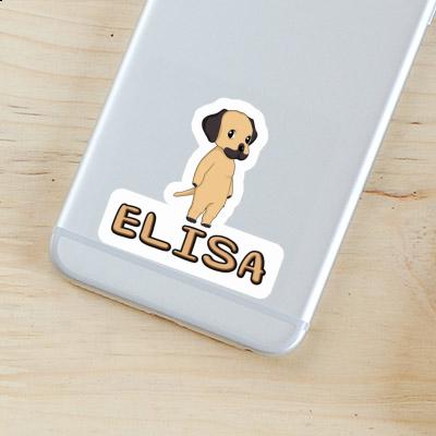 Sticker Elisa Rhodesian Ridgeback Notebook Image