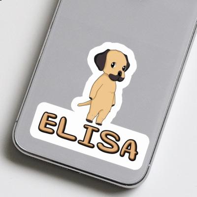 Rhodesian Ridgeback Autocollant Elisa Image