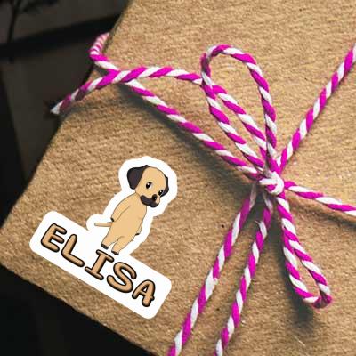 Sticker Elisa Rhodesian Ridgeback Notebook Image