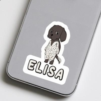 Elisa Aufkleber Kleiner Münsterländer Laptop Image