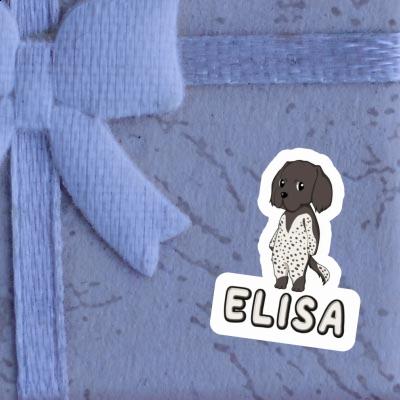 Sticker Elisa Small Munsterlander Gift package Image