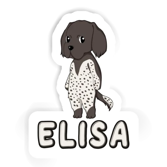 Sticker Elisa Small Munsterlander Laptop Image