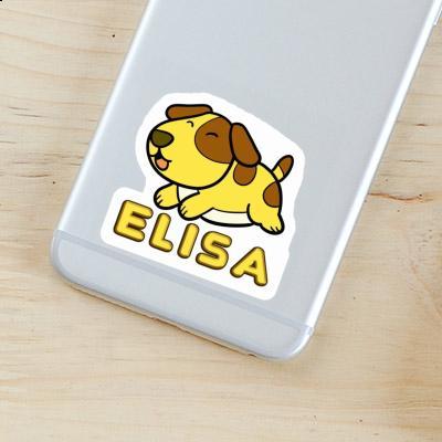 Aufkleber Hund Elisa Image