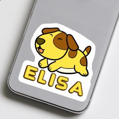 Aufkleber Hund Elisa Image