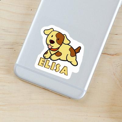 Aufkleber Hund Elisa Image