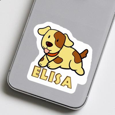 Aufkleber Hund Elisa Image