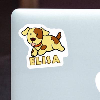 Autocollant Chien Elisa Laptop Image