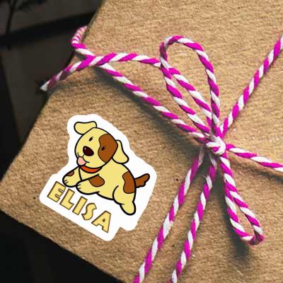 Dog Sticker Elisa Image