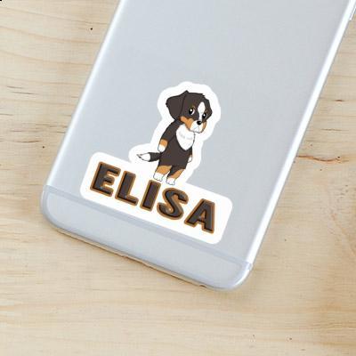 Sticker Elisa Dog Notebook Image