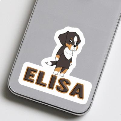 Berner Sennenhund Aufkleber Elisa Laptop Image