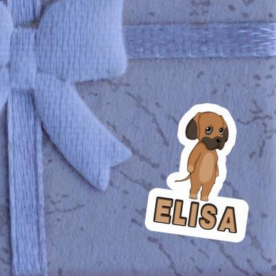 Elisa Sticker  Great Dane Image