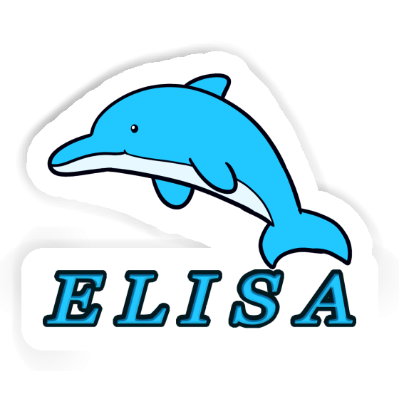 Sticker Elisa Dolphin Image