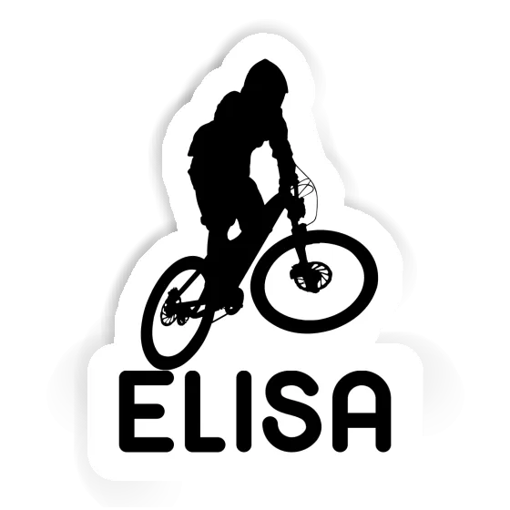 Sticker Elisa Downhiller Laptop Image