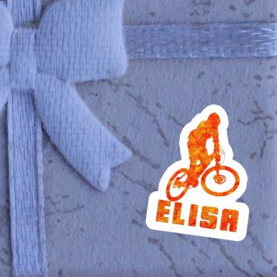 Downhiller Sticker Elisa Notebook Image