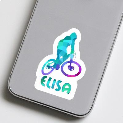 Sticker Elisa Downhiller Notebook Image