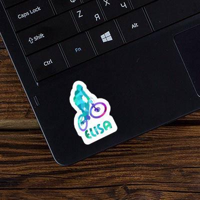 Sticker Elisa Downhiller Laptop Image