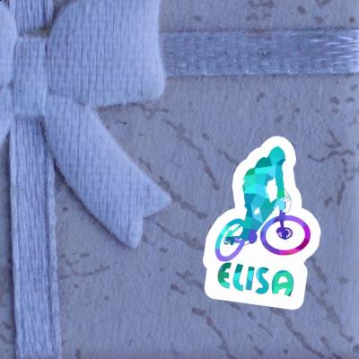 Sticker Elisa Downhiller Notebook Image