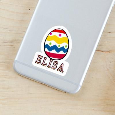 Sticker Elisa Easter Egg Laptop Image