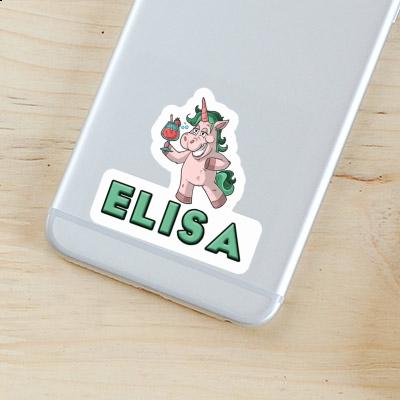 Party Unicorn Sticker Elisa Image