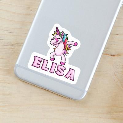 Elisa Sticker Einhorn Notebook Image