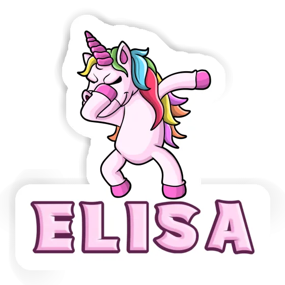 Elisa Sticker Einhorn Image