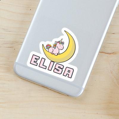 Elisa Sticker Unicorn Notebook Image