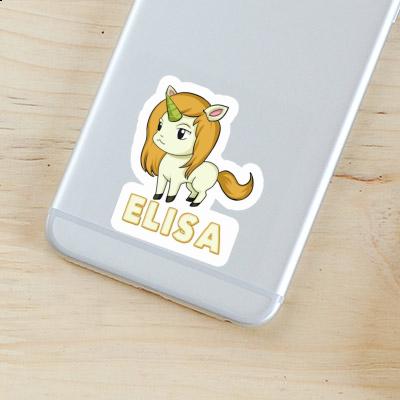 Sticker Elisa Unicorn Image