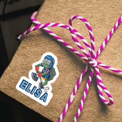 Elisa Aufkleber Hockeyspieler Gift package Image