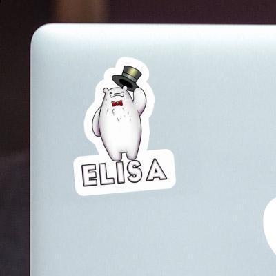 Elisa Sticker Eisbär Laptop Image