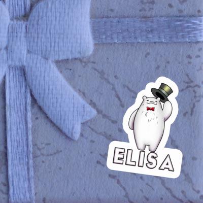 Elisa Sticker Eisbär Notebook Image