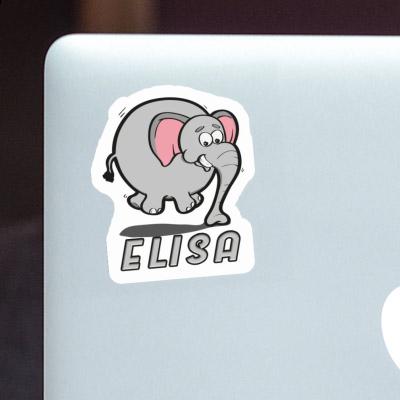 Sticker Jumping Elephant Elisa Gift package Image