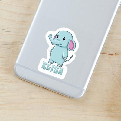 Sticker Elisa Elephant Image