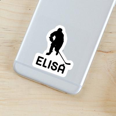 Aufkleber Eishockeyspieler Elisa Gift package Image