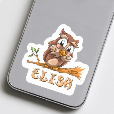 Sticker Elisa Eule Laptop Image