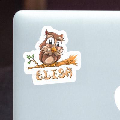 Elisa Sticker Owl Image