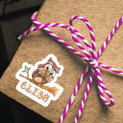 Autocollant Elisa Hibou Gift package Image