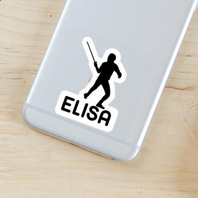 Elisa Sticker Fencer Gift package Image